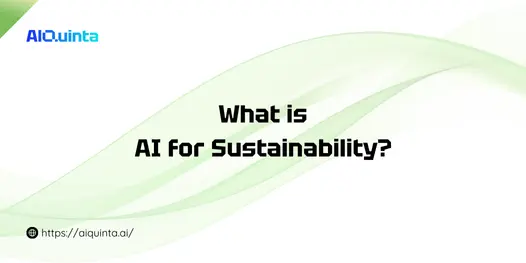 AI for Sustainability