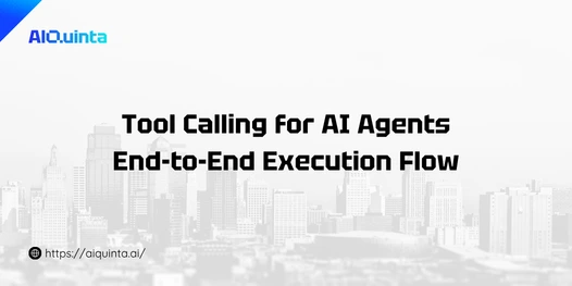 Tool Calling for AI Agents End-to-End Execution Flow