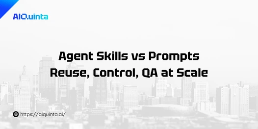 Agent Skills vs Prompts