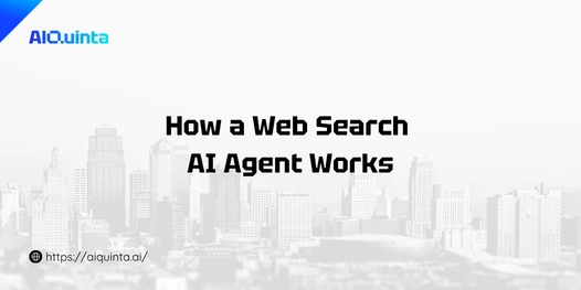 How a Web Search AI Agent Works Workflow