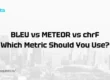 BLEU vs METEOR vs chrF Which Metric Should You Use