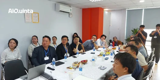 The S.M.A.R.T Entrepreneurship X Global delegation worked with AIQuinta team