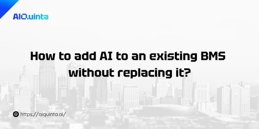 How to add AI to an existing BMS without replacing it