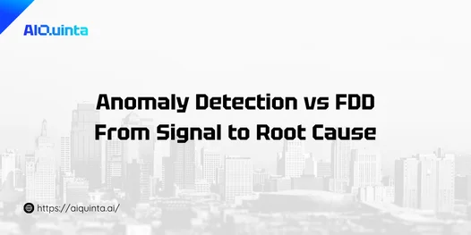 Anomaly Detection vs FDD